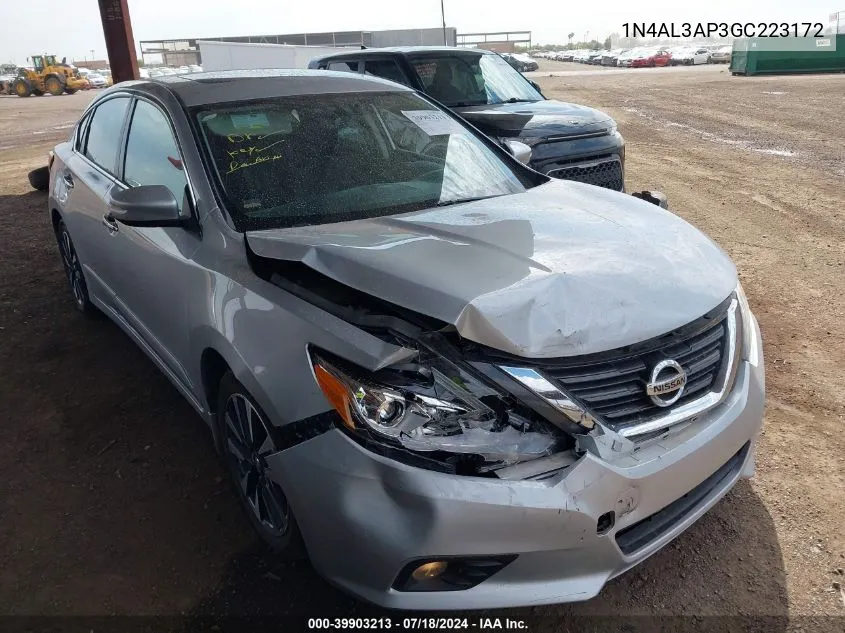 2016 Nissan Altima 2.5 Sv VIN: 1N4AL3AP3GC223172 Lot: 39903213