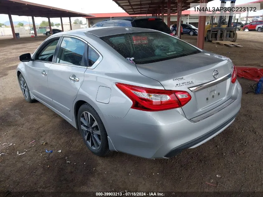 1N4AL3AP3GC223172 2016 Nissan Altima 2.5 Sv