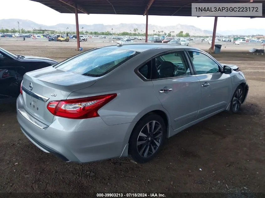 1N4AL3AP3GC223172 2016 Nissan Altima 2.5 Sv