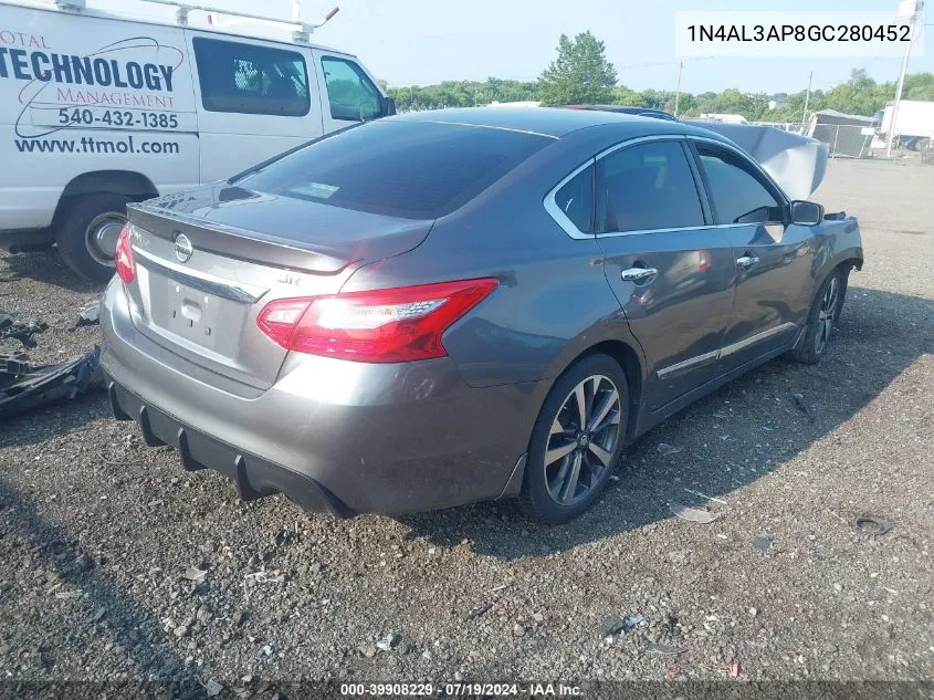 1N4AL3AP8GC280452 2016 Nissan Altima 2.5 Sr