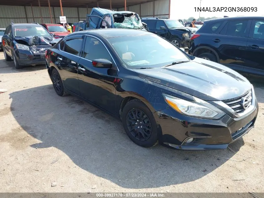 1N4AL3AP2GN368093 2016 Nissan Altima 2.5 S