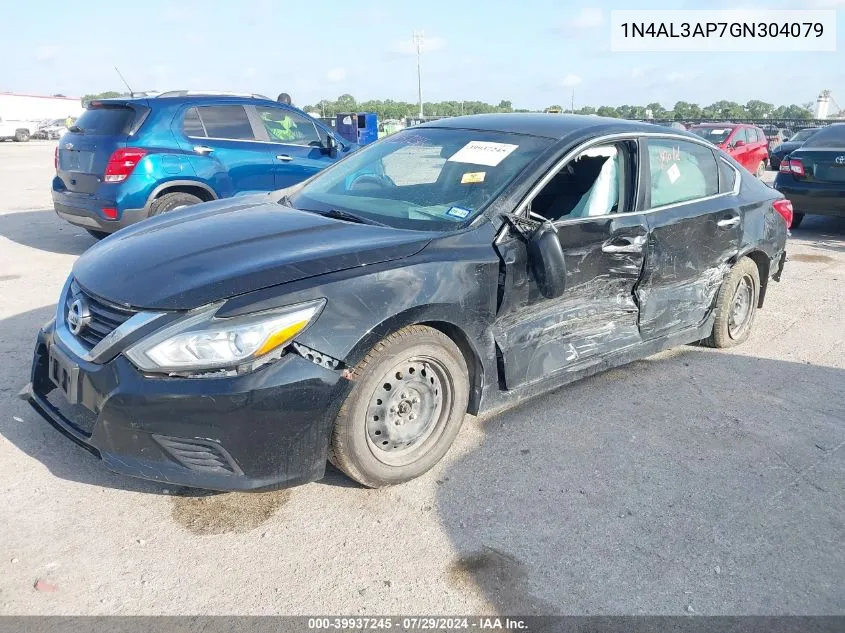 2016 Nissan Altima 2.5/2.5 S/2.5 Sl/2.5 Sr/2.5 Sv VIN: 1N4AL3AP7GN304079 Lot: 39937245