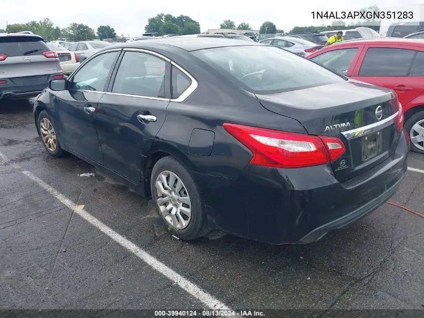 1N4AL3APXGN351283 2016 Nissan Altima 2.5/2.5 S/2.5 Sl/2.5 Sr/2.5 Sv