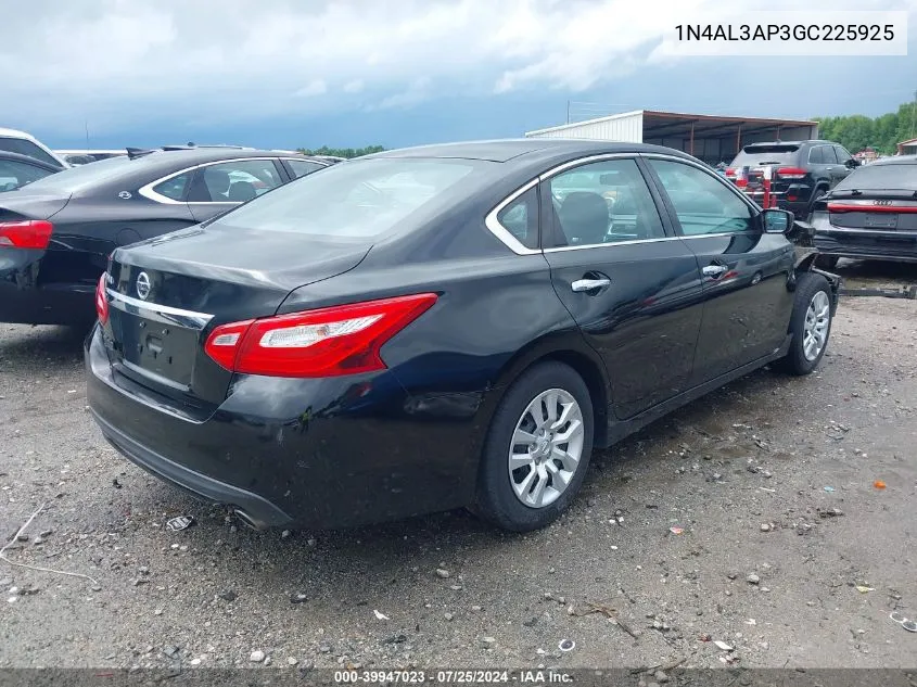 1N4AL3AP3GC225925 2016 Nissan Altima 2.5/2.5 S/2.5 Sl/2.5 Sr/2.5 Sv