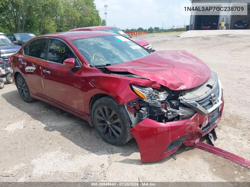 2016 Nissan Altima 2.5 Sl VIN: 1N4AL3AP7GC238709 Lot: 39949843