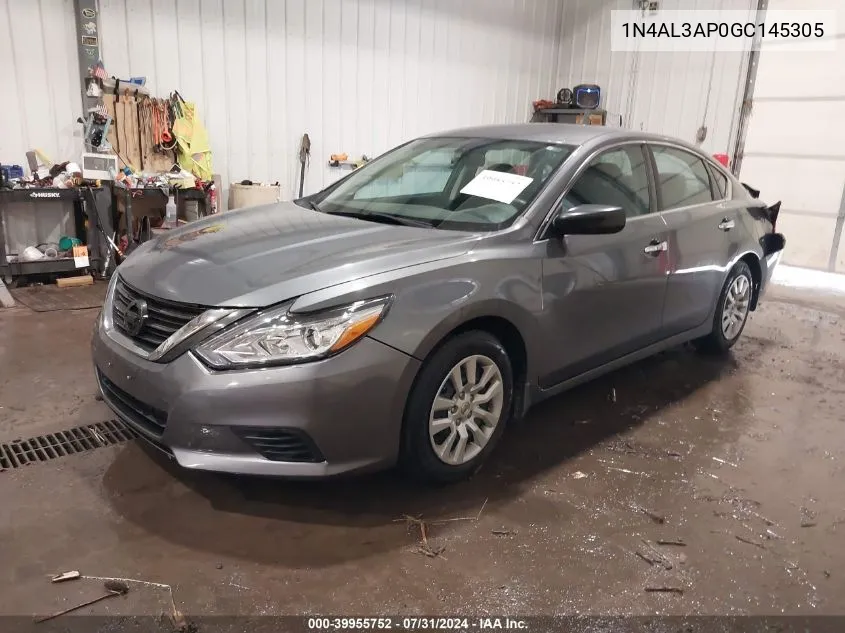 2016 Nissan Altima 2.5 S VIN: 1N4AL3AP0GC145305 Lot: 39955752