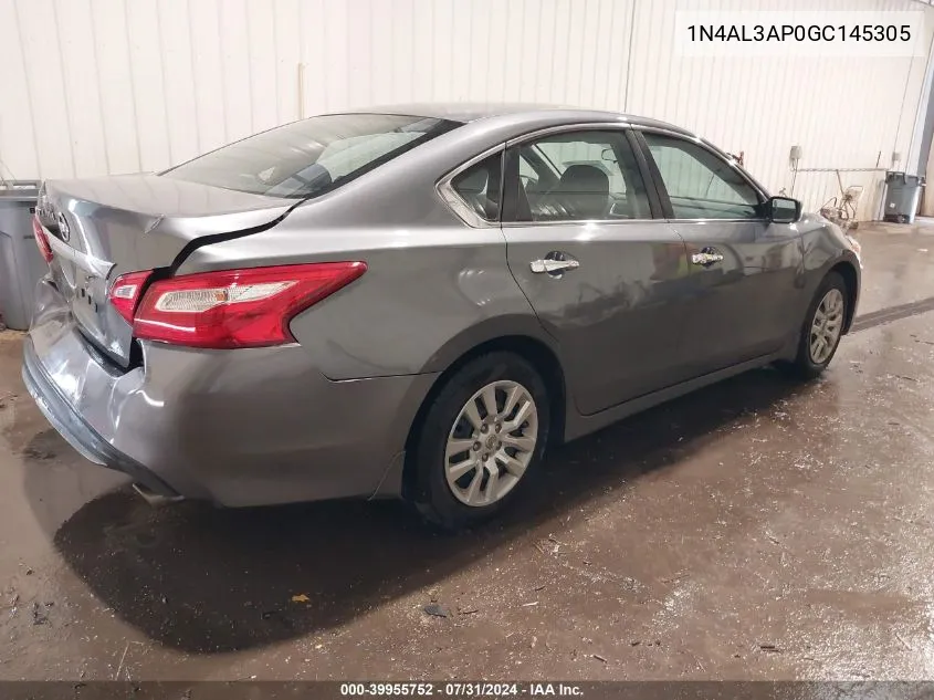 1N4AL3AP0GC145305 2016 Nissan Altima 2.5 S