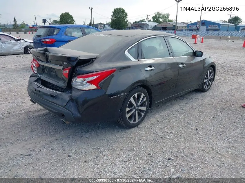 2016 Nissan Altima 2.5 Sr VIN: 1N4AL3AP2GC265896 Lot: 39990380