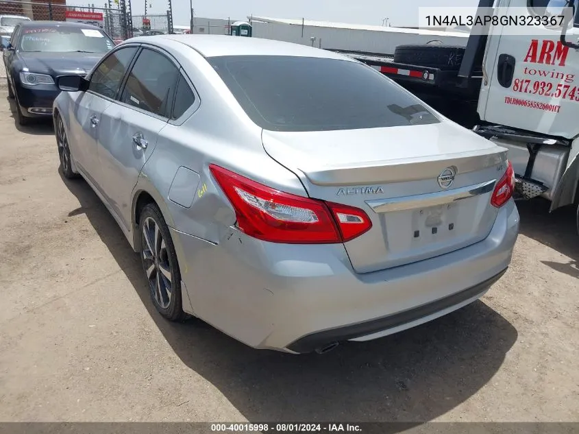 1N4AL3AP8GN323367 2016 Nissan Altima 2.5 Sr