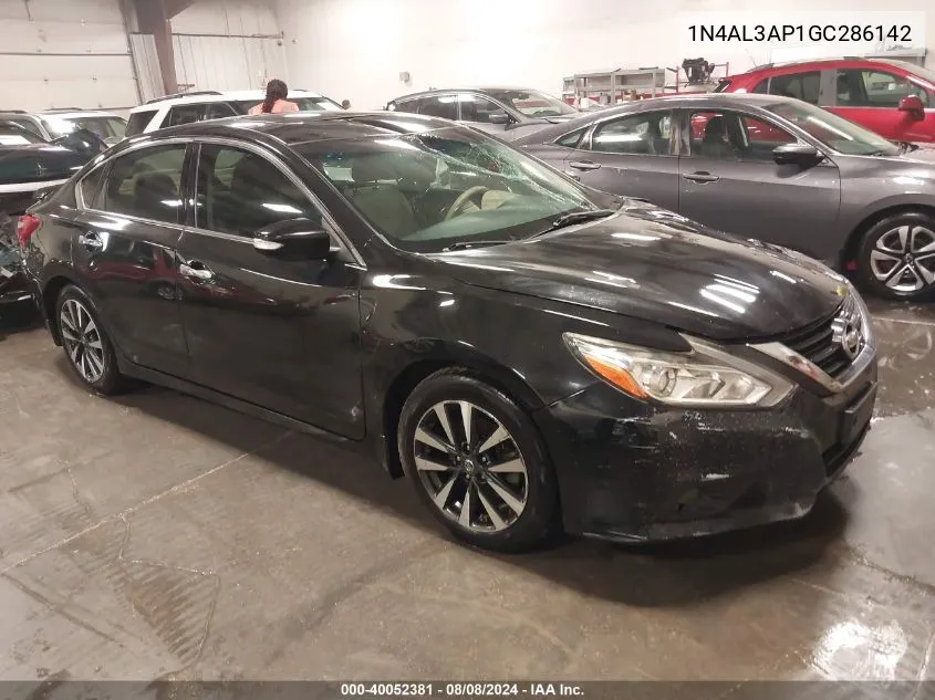 2016 Nissan Altima 2.5 Sv VIN: 1N4AL3AP1GC286142 Lot: 40052381