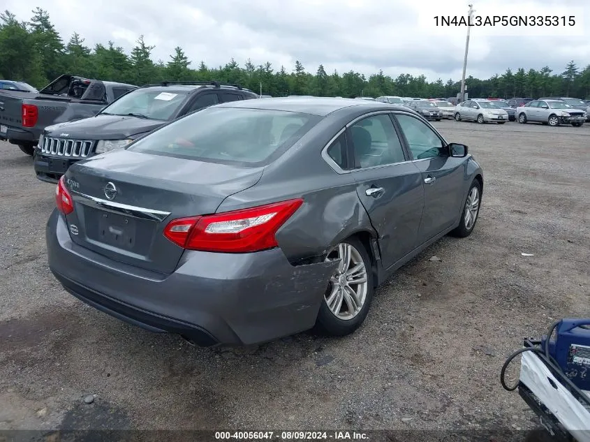 1N4AL3AP5GN335315 2016 Nissan Altima 2.5/S/Sv/Sl/Sr