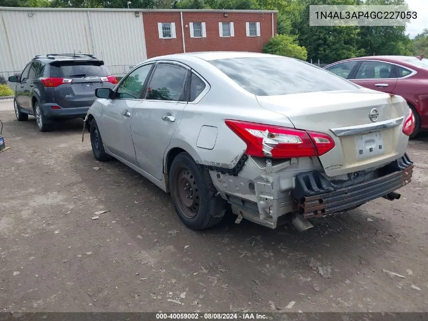 1N4AL3AP4GC227053 2016 Nissan Altima 2.5/2.5 S/2.5 Sl/2.5 Sr/2.5 Sv