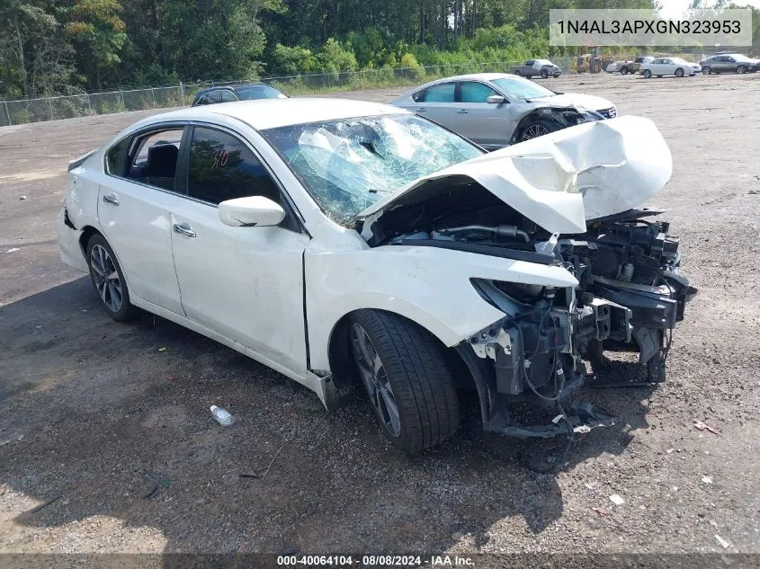 1N4AL3APXGN323953 2016 Nissan Altima 2.5 Sr