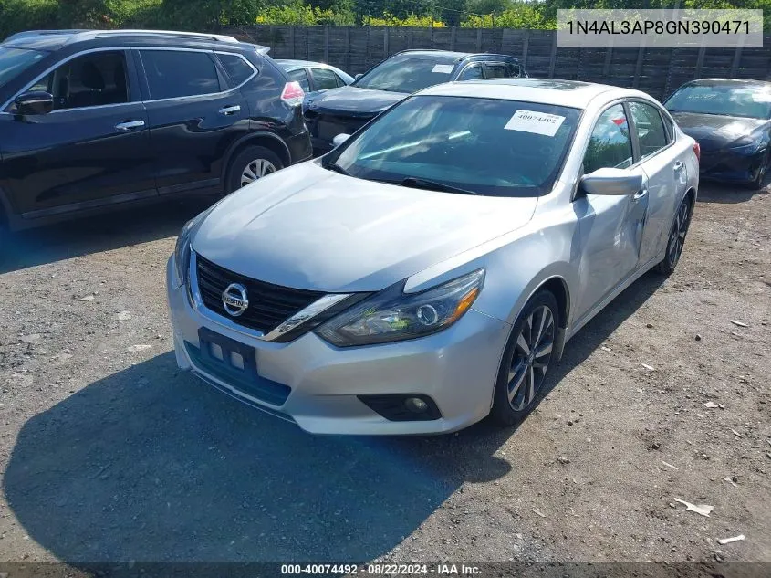 2016 Nissan Altima 2.5 Sr VIN: 1N4AL3AP8GN390471 Lot: 40074492