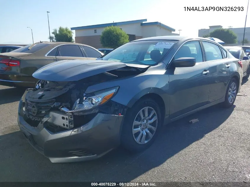 1N4AL3AP9GN326293 2016 Nissan Altima 2.5/2.5 S/2.5 Sl/2.5 Sr/2.5 Sv