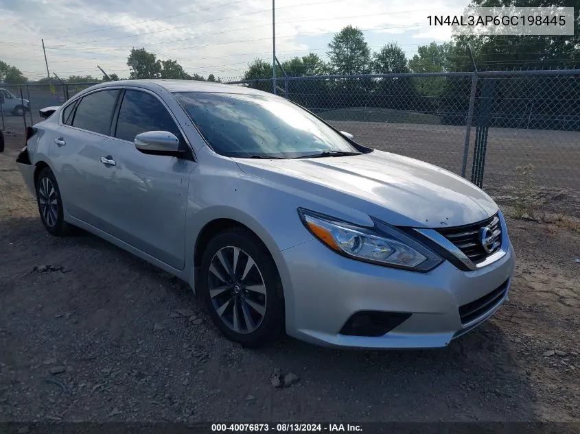 1N4AL3AP6GC198445 2016 Nissan Altima 2.5 Sv