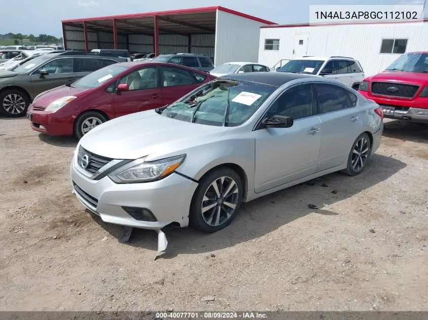 1N4AL3AP8GC112102 2016 Nissan Altima 2.5 Sr