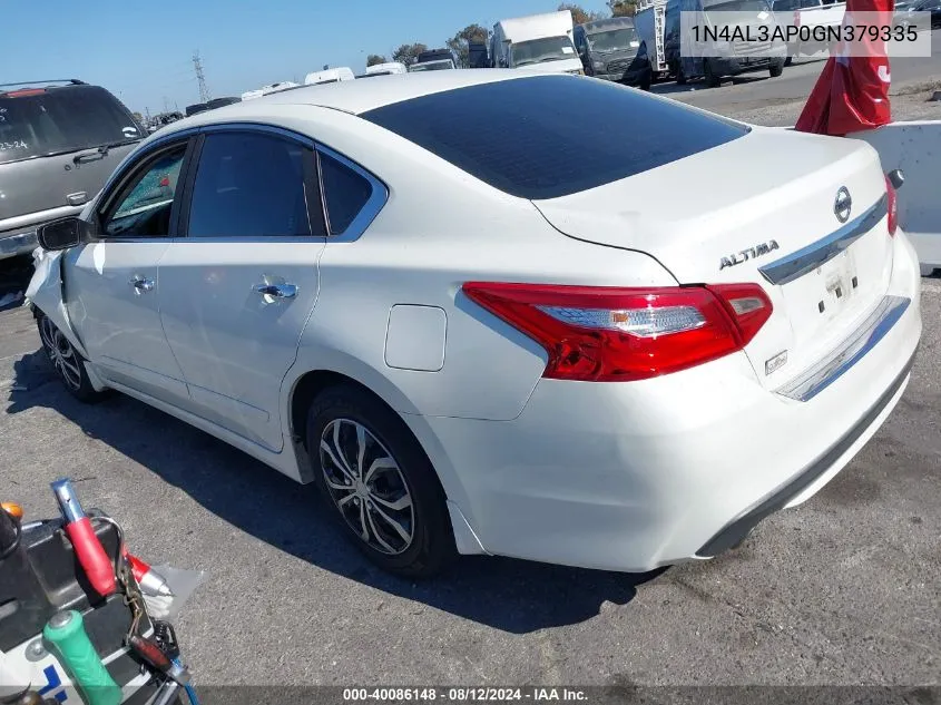 1N4AL3AP0GN379335 2016 Nissan Altima 2.5 S