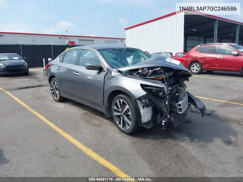 1N4BL3AP7GC246586 2016 Nissan Altima 3.5 Sr