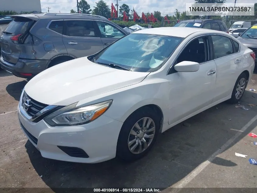 1N4AL3AP8GN373587 2016 Nissan Altima 2.5/2.5 S/2.5 Sl/2.5 Sr/2.5 Sv