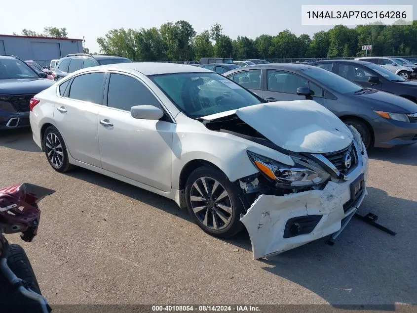 2016 Nissan Altima 2.5 Sv VIN: 1N4AL3AP7GC164286 Lot: 40108054