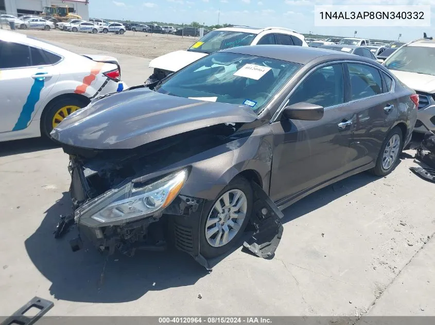 1N4AL3AP8GN340332 2016 Nissan Altima 2.5/S/Sv/Sl/Sr