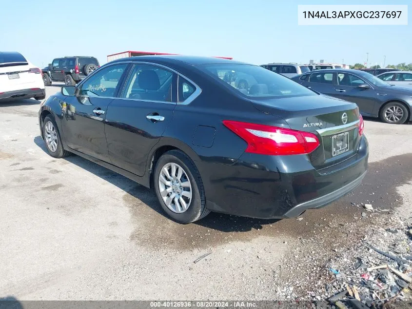 1N4AL3APXGC237697 2016 Nissan Altima 2.5/S/Sv/Sl/Sr