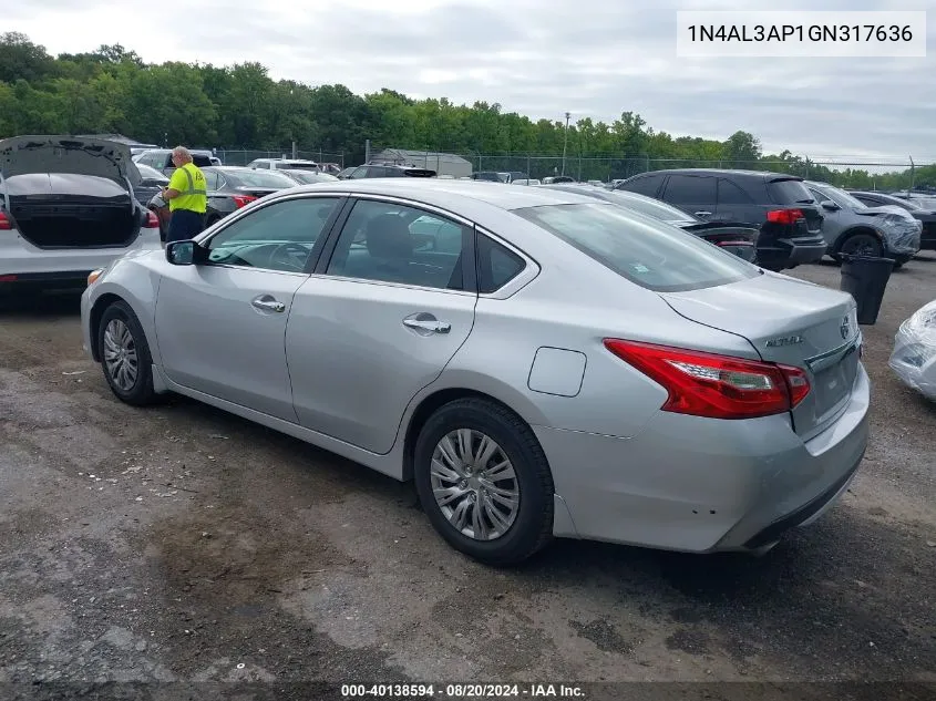 1N4AL3AP1GN317636 2016 Nissan Altima 2.5/S/Sv/Sl/Sr