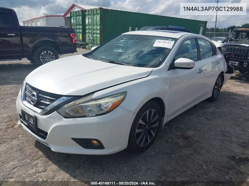 1N4AL3AP7GC129988 2016 Nissan Altima 2.5 Sv