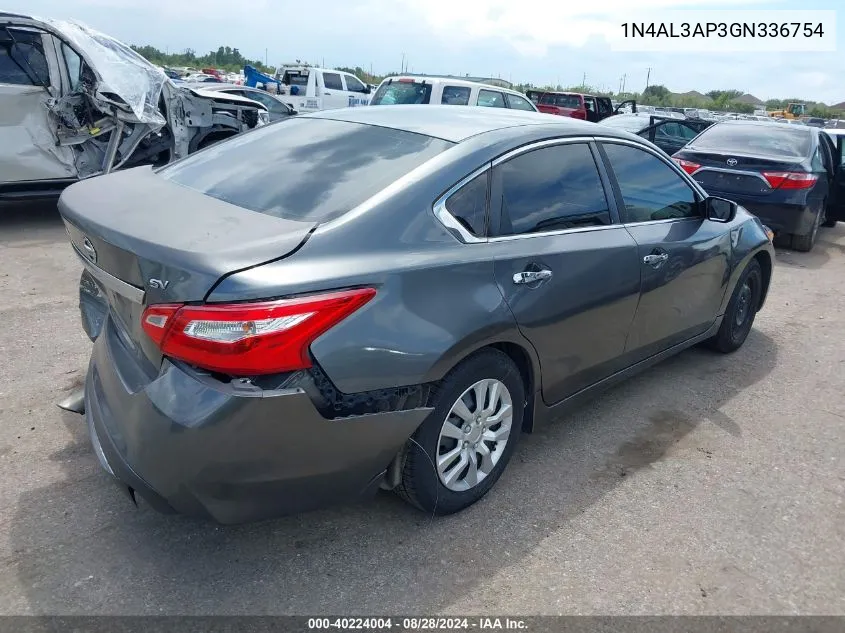 1N4AL3AP3GN336754 2016 Nissan Altima 2.5/2.5 S/2.5 Sl/2.5 Sr/2.5 Sv