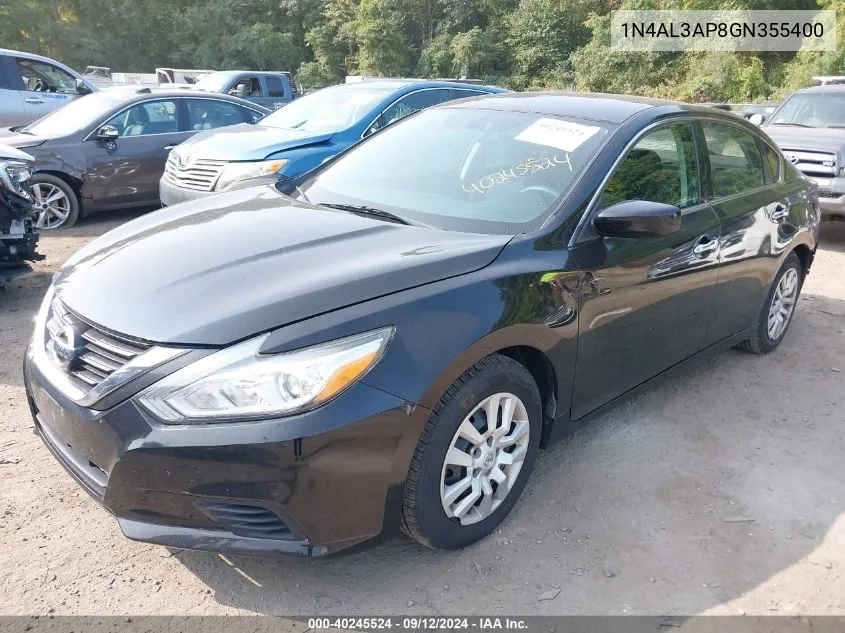 1N4AL3AP8GN355400 2016 Nissan Altima 2.5/S/Sv/Sl/Sr