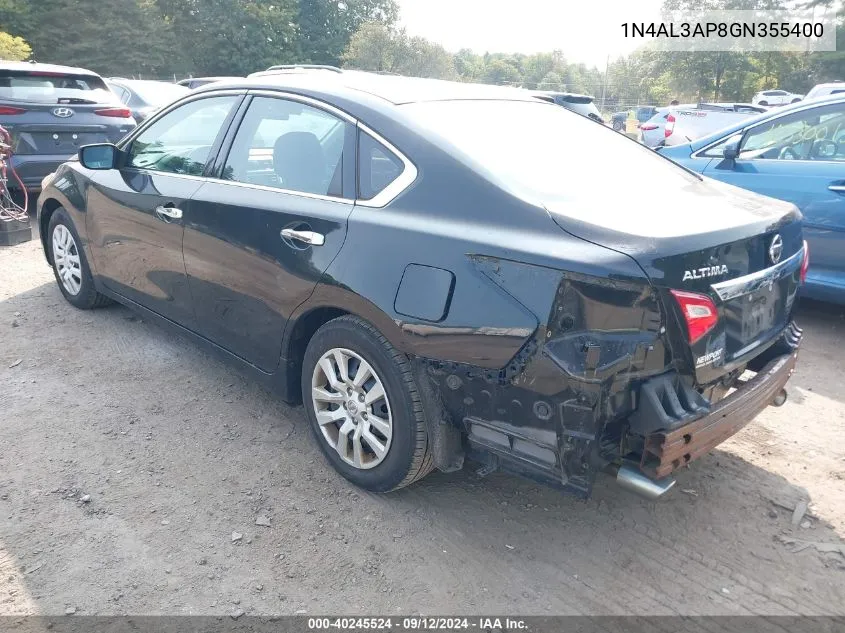 1N4AL3AP8GN355400 2016 Nissan Altima 2.5/S/Sv/Sl/Sr