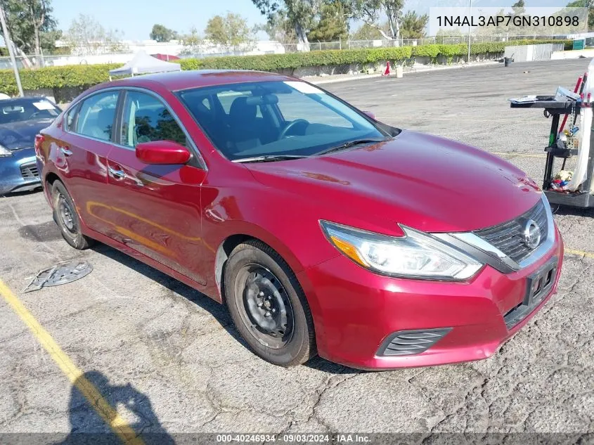 2016 Nissan Altima 2.5 S VIN: 1N4AL3AP7GN310898 Lot: 40246934