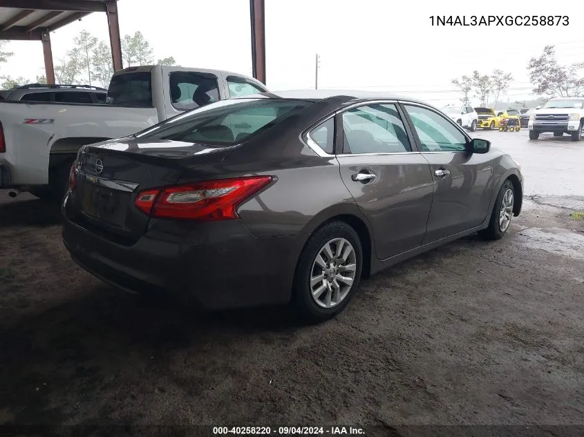 1N4AL3APXGC258873 2016 Nissan Altima 2.5/S/Sv/Sl/Sr