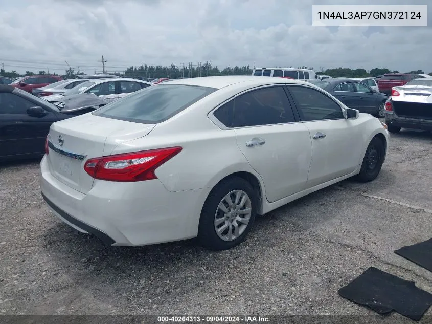 1N4AL3AP7GN372124 2016 Nissan Altima 2.5/2.5 S/2.5 Sl/2.5 Sr/2.5 Sv