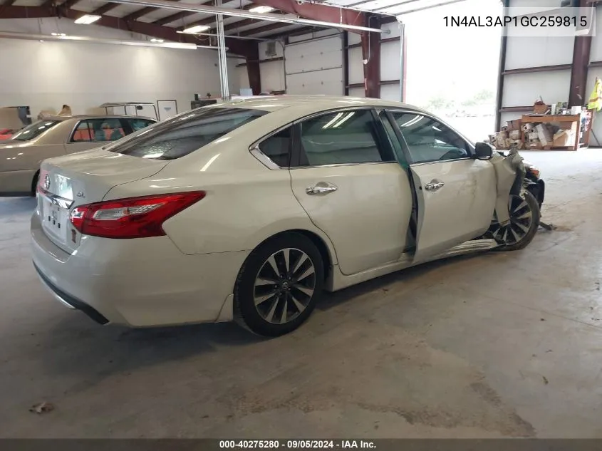 1N4AL3AP1GC259815 2016 Nissan Altima 2.5 Sl