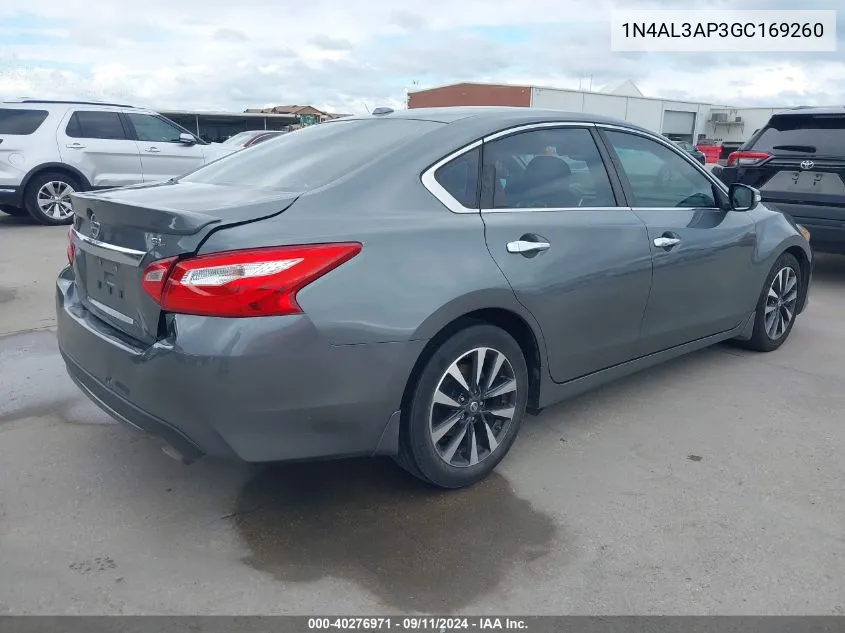 1N4AL3AP3GC169260 2016 Nissan Altima 2.5 Sl