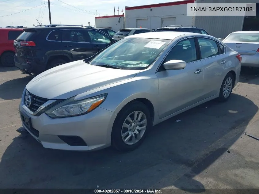 1N4AL3APXGC187108 2016 Nissan Altima 2.5/2.5 S/2.5 Sl/2.5 Sr/2.5 Sv