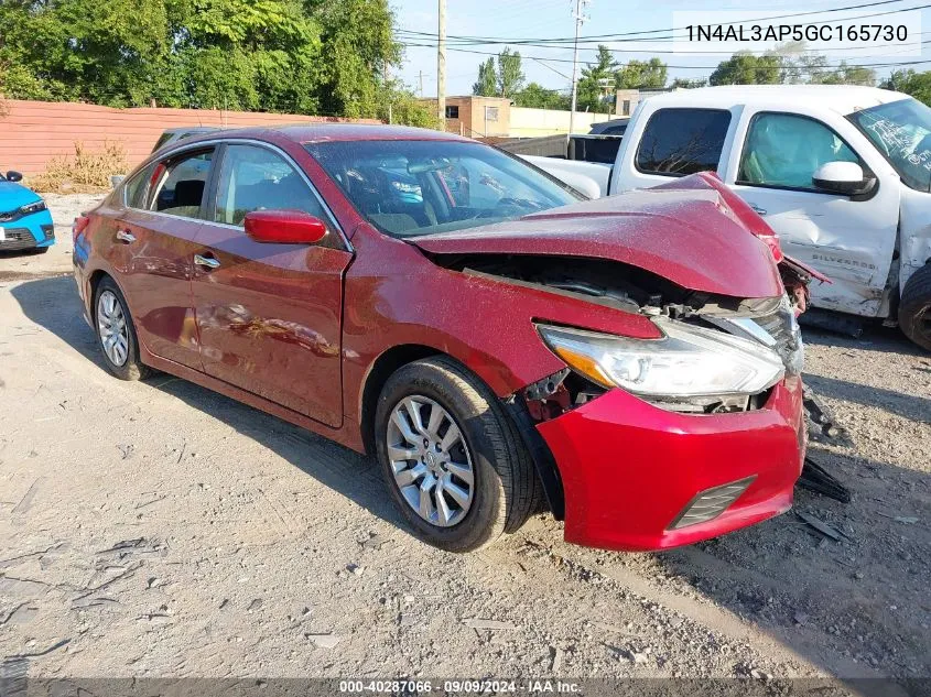 2016 Nissan Altima VIN: 1N4AL3AP5GC165730 Lot: 40287066