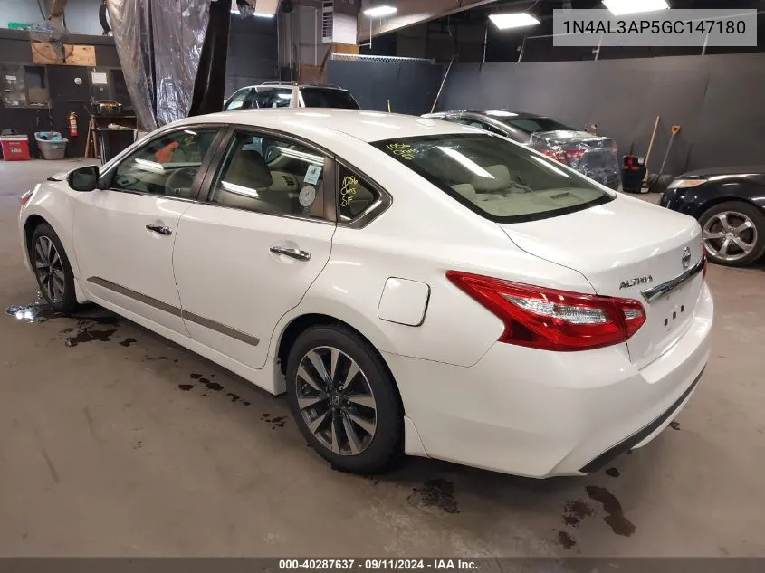 2016 Nissan Altima 2.5 Sl VIN: 1N4AL3AP5GC147180 Lot: 40287637