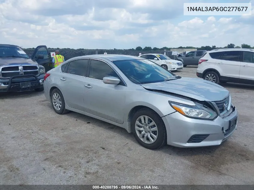 2016 Nissan Altima 2.5 S VIN: 1N4AL3AP6GC277677 Lot: 40288795