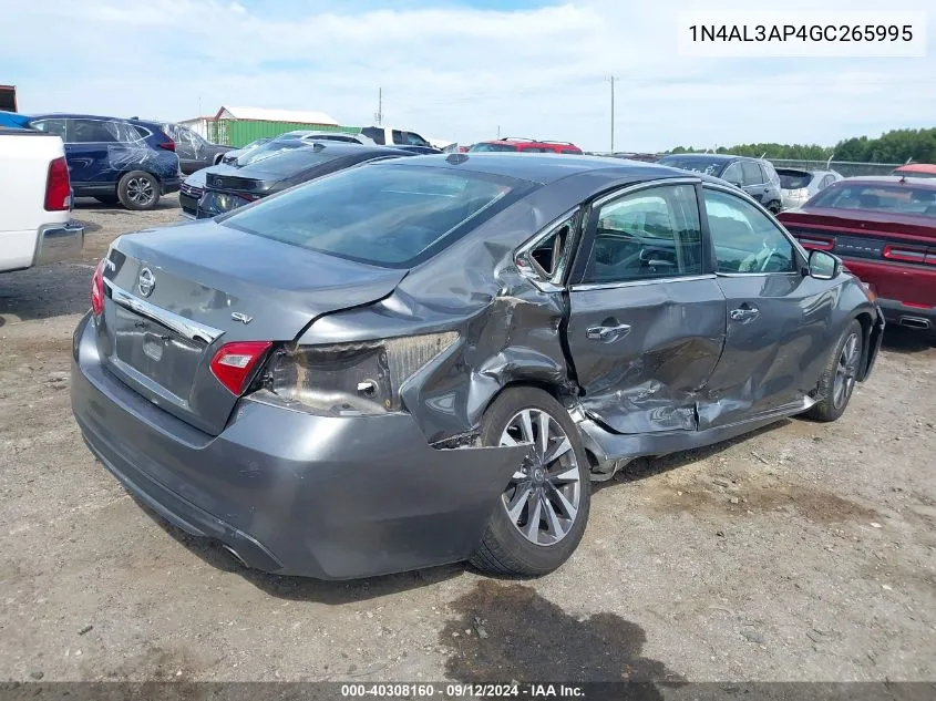 1N4AL3AP4GC265995 2016 Nissan Altima 2.5/S/Sv/Sl/Sr