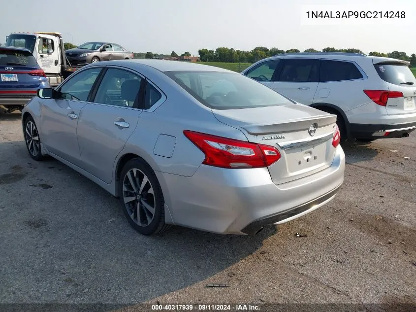 1N4AL3AP9GC214248 2016 Nissan Altima 2.5/S/Sv/Sl/Sr