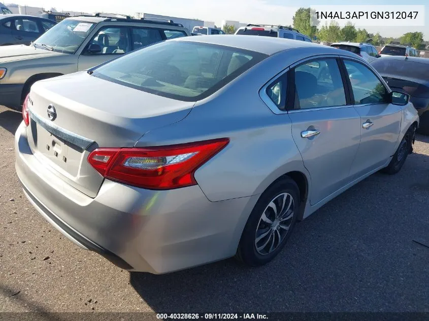 1N4AL3AP1GN312047 2016 Nissan Altima 2.5/2.5 S/2.5 Sl/2.5 Sr/2.5 Sv