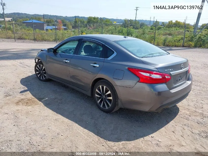 1N4AL3AP9GC139762 2016 Nissan Altima 2.5 Sv