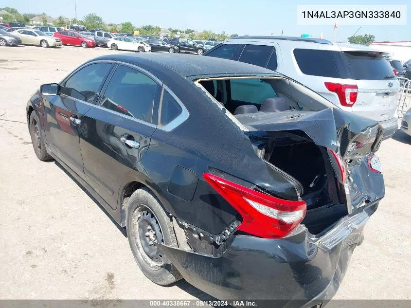 1N4AL3AP3GN333840 2016 Nissan Altima 2.5/S/Sv/Sl/Sr