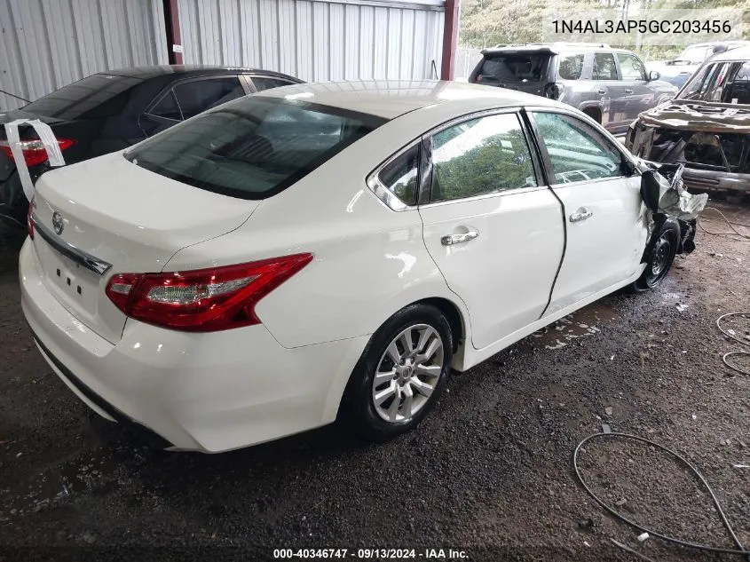 1N4AL3AP5GC203456 2016 Nissan Altima 2.5/2.5 S/2.5 Sl/2.5 Sr/2.5 Sv