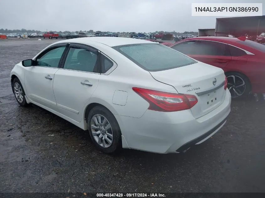 1N4AL3AP1GN386990 2016 Nissan Altima 2.5 S