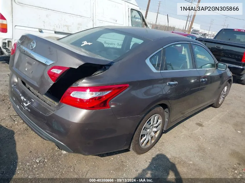 1N4AL3AP2GN305866 2016 Nissan Altima 2.5/2.5 S/2.5 Sl/2.5 Sr/2.5 Sv