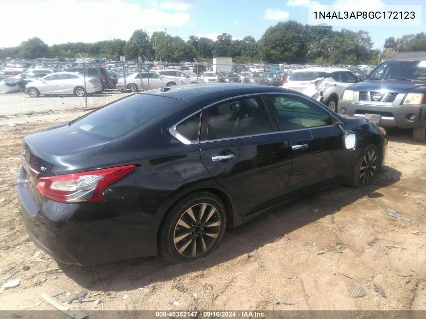 1N4AL3AP8GC172123 2016 Nissan Altima 2.5 Sv